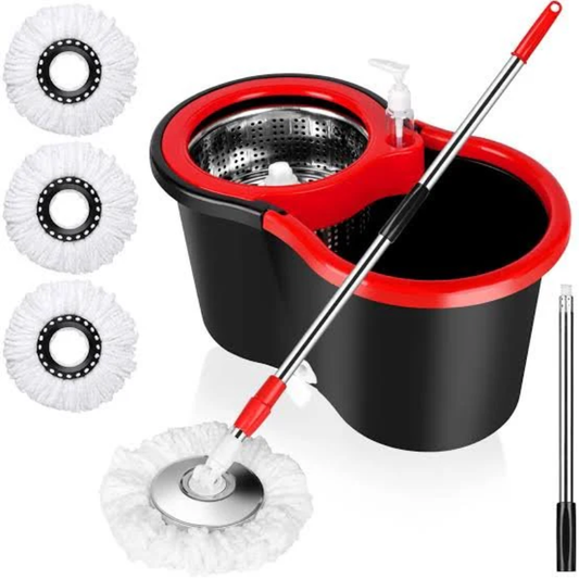 Easy Mop Steel Strainer with Mop Stick (Minimum Order Quantity 1 Carton/30 PCs)